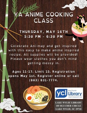 YA Anime Cooking Class (Ponyo Ramen)