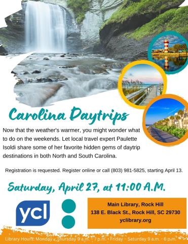 Carolina Daytrips flyer image