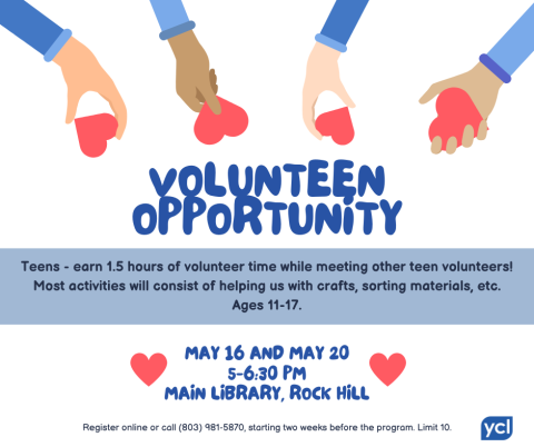 VolunTeen Opportunity Flyer