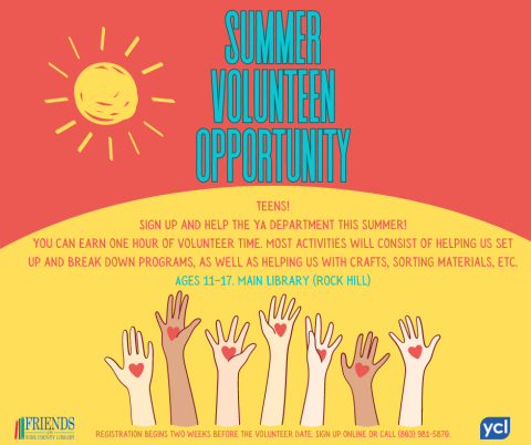 Summer Volunteen Opportunity