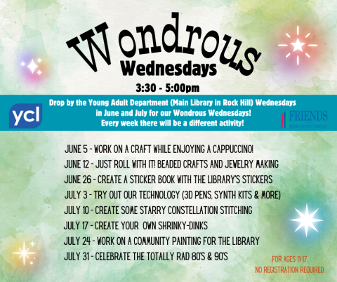 Wondrous Wednesdays