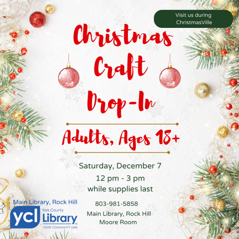 Christmas Craft Drop-in