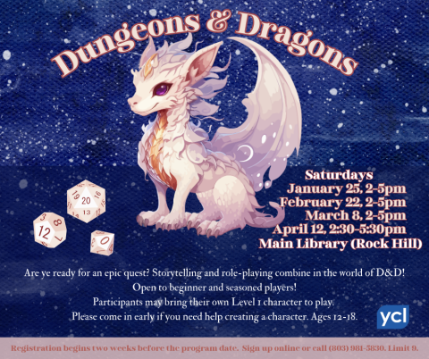 Dungeons and Dragons Flyer