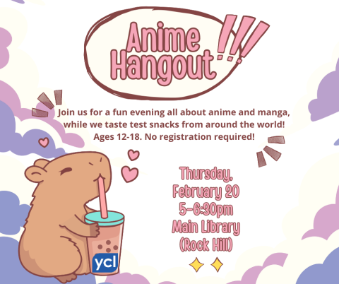 Anime Hangout Flyer