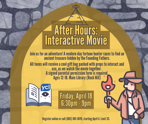 After Hours Interactive Movie Flyer