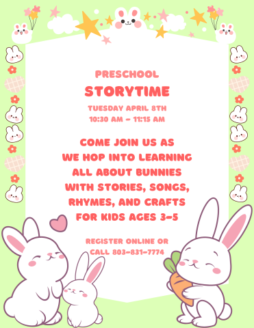 Preschool Storytime Bunnies