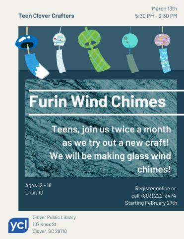 Teen Clover Crafters: Wind Chimes