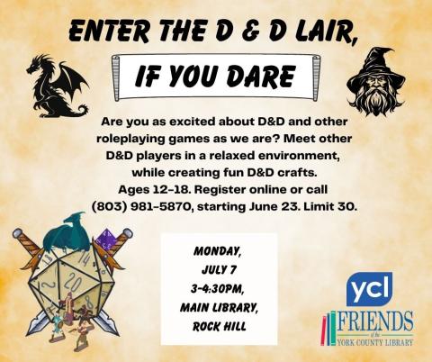Enter the D & D Lair, If You Dare