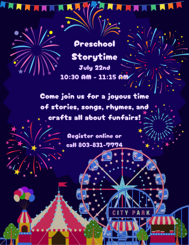 Preschool Storytime Funfair