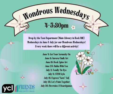 Wondrous Wednesdays