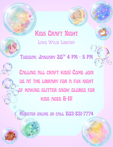 January Kids Craft Night