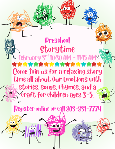 Preschool Storytime Emotions