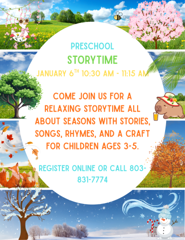 Preschool Storytime Seasons