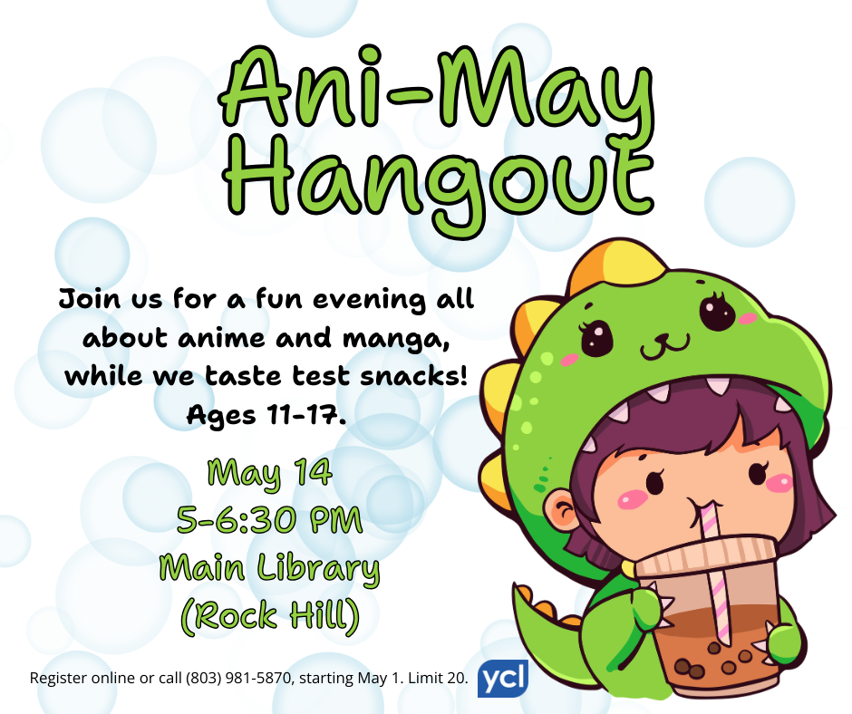 Ani-May Hangout Flyer