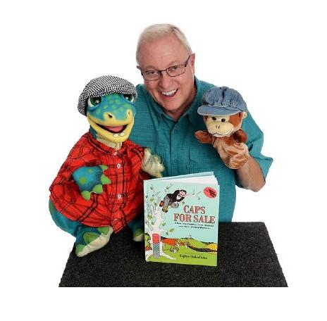 Join Mark, and Steggie, as they share great books with your young READasauruses! This program incorporates terrific books, storytelling, puppetry, book talking, magic tricks, and audience participation, all blended artfully with the notion that we learn and are impacted on many different levels, many different ways.