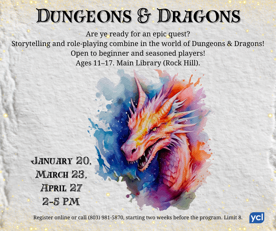 Dungeons & Dragons Flyer