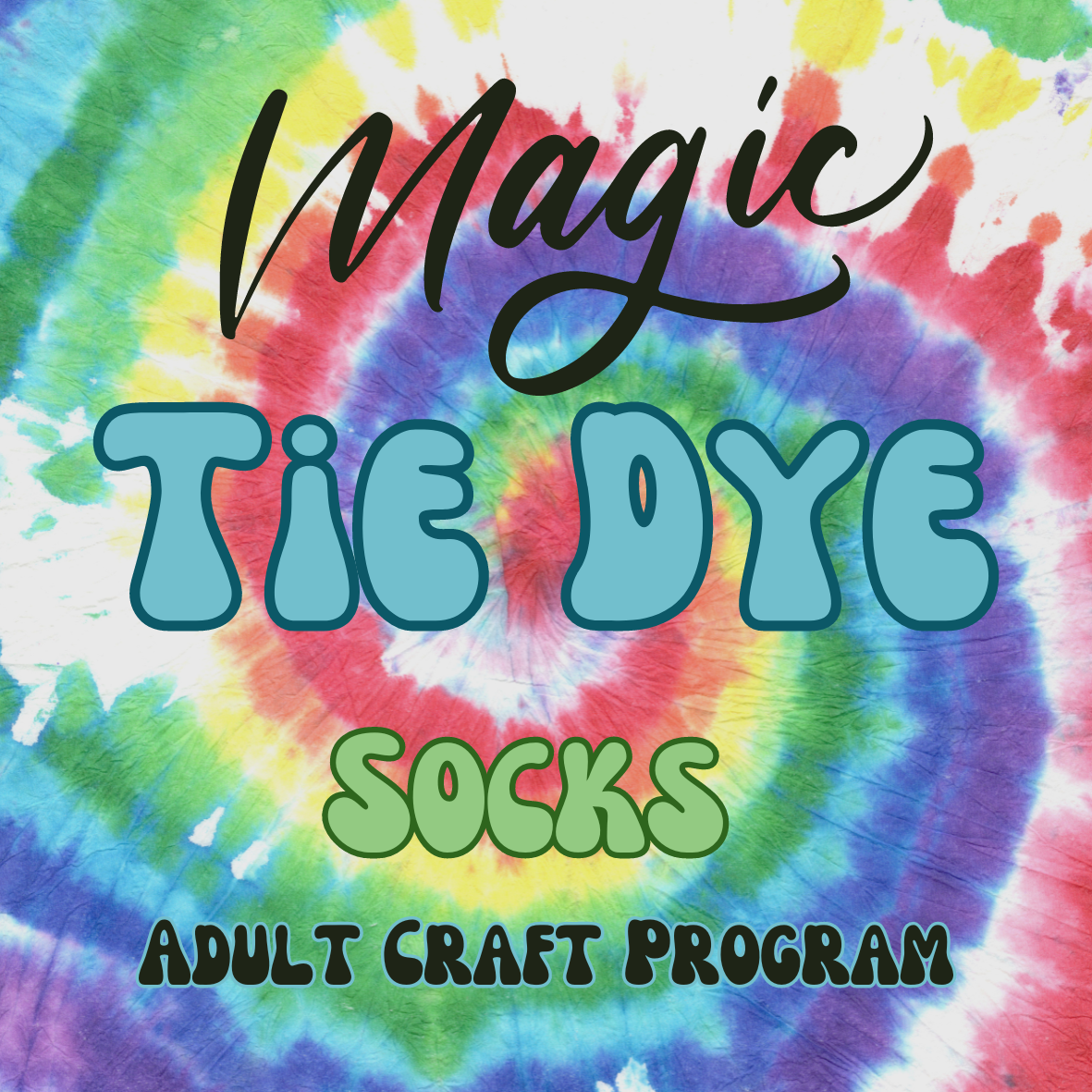 Magic Tie Dye Socks