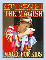 Young and old alike will be dazzled by the witty magical style and storytelling of Fish the Magish. 