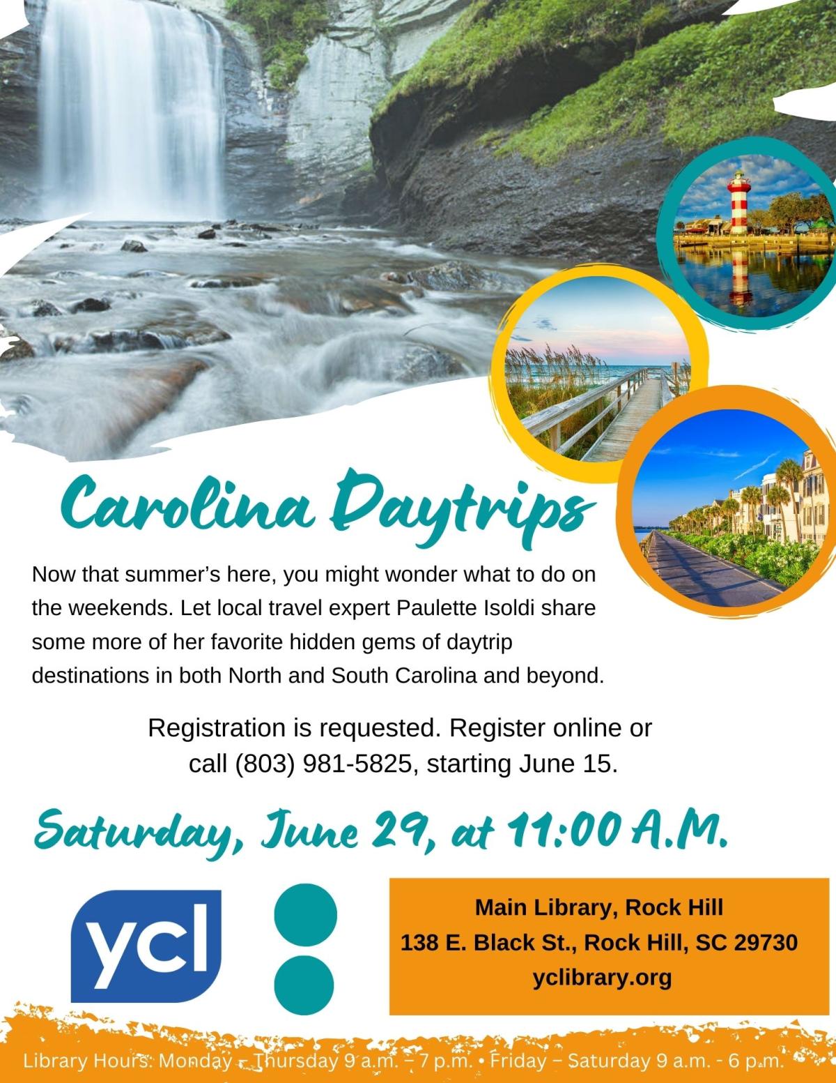 Carolina Daytrips flyer image