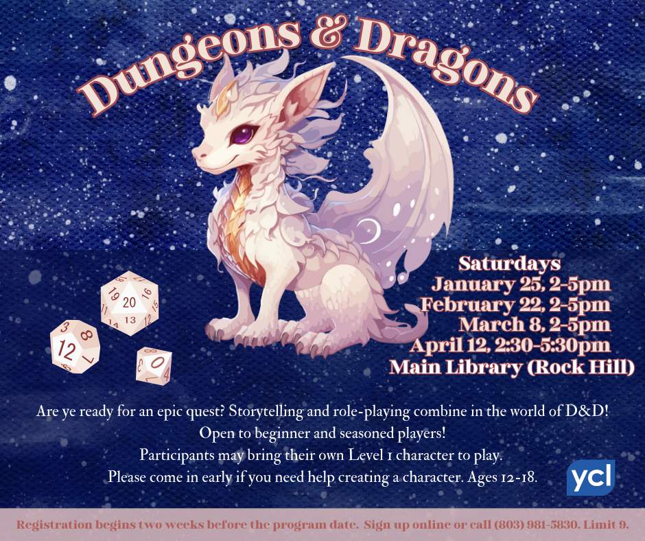 Dungeons and Dragons Flyer