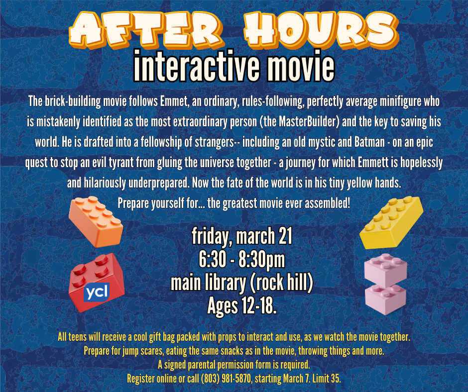 After Hours Interactive Movie Flyer