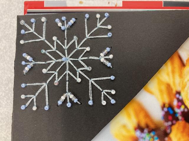 Snowflake Corner Bookmark