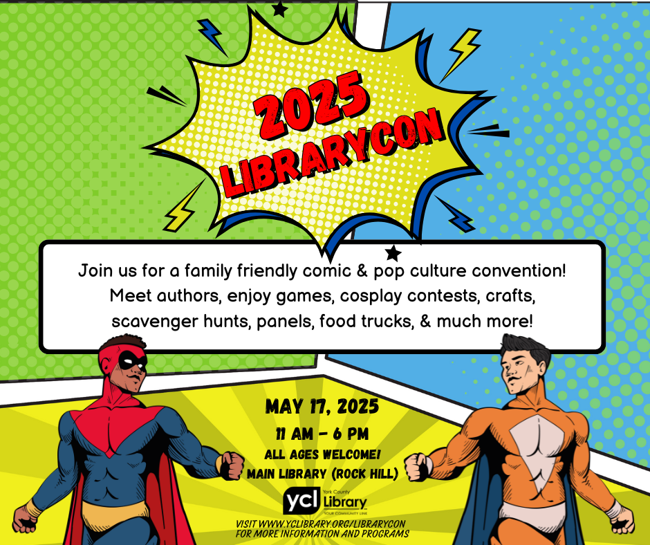 2025 LibraryCon Flyer