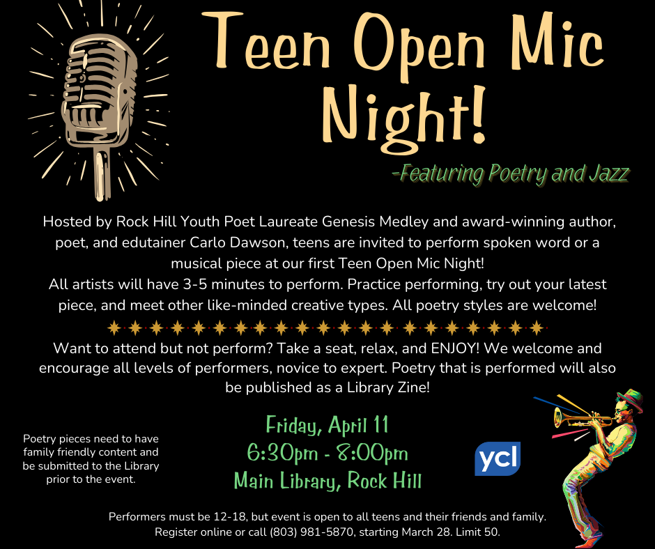 Teen Open Mic Night!