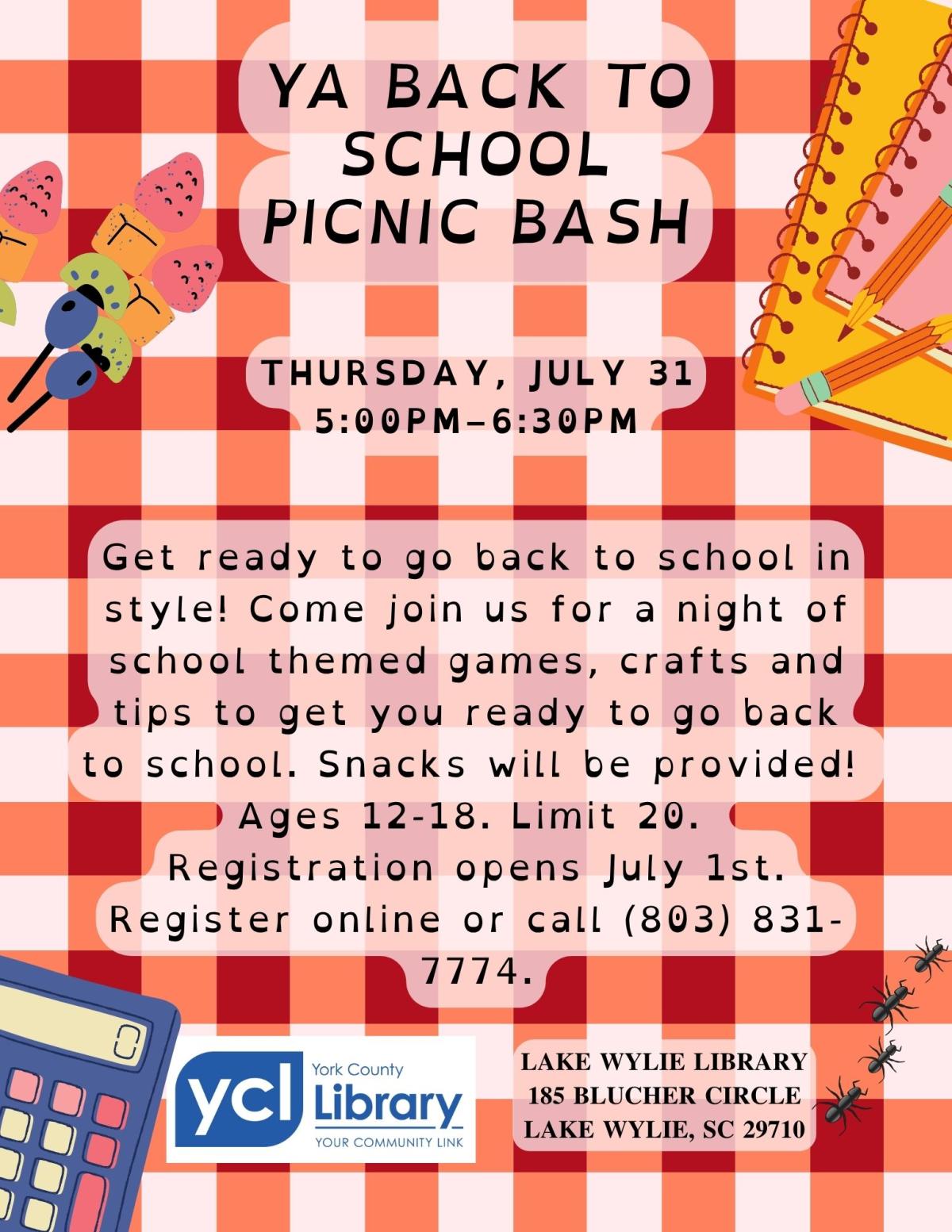 back to school program