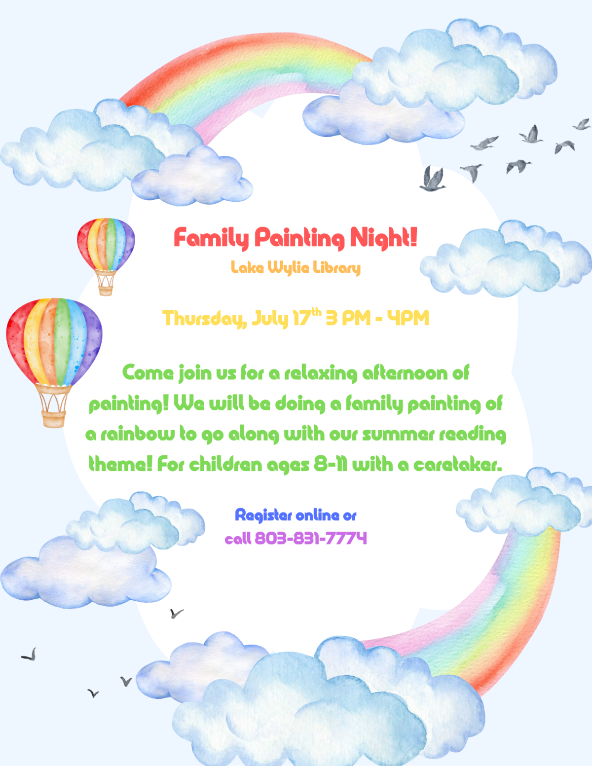 Family Painting Class