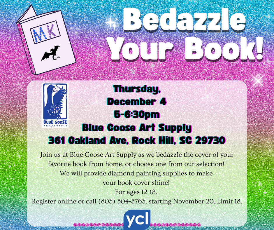 Bedazzle Your Book Flyer