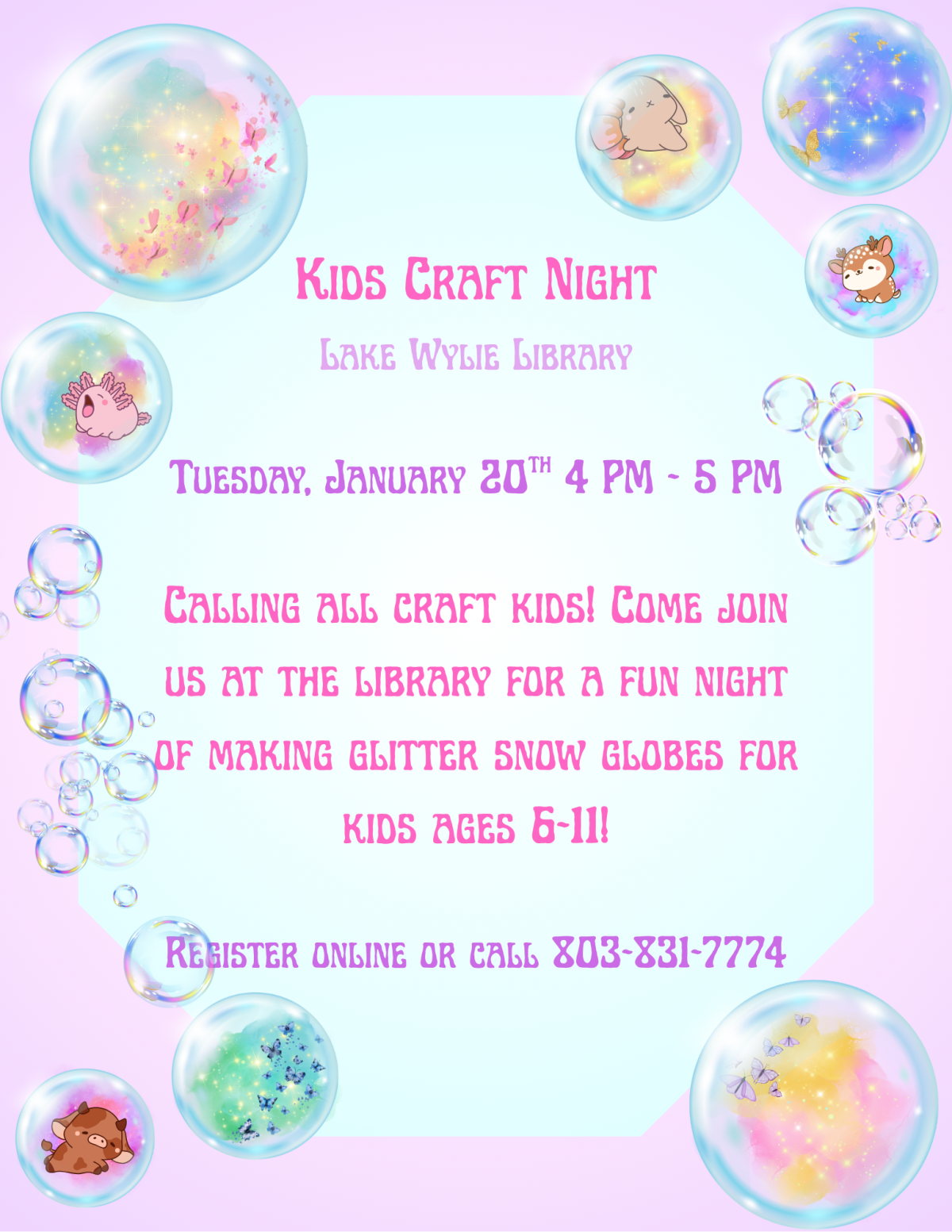 January Kids Craft Night