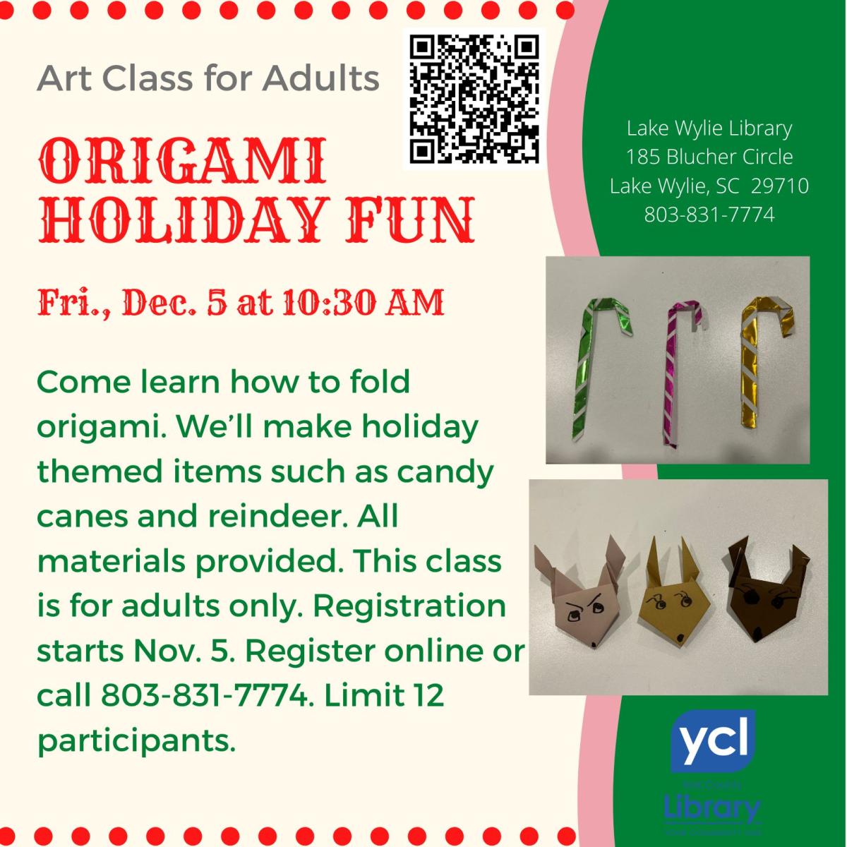 Origami Holiday Fun